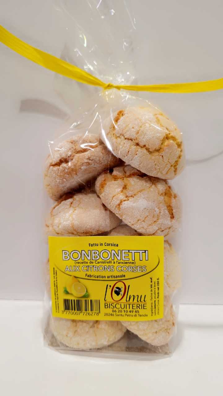BONBONETTI AUX CITRONS CORSES 250 GR-corse BONBONETTI AUX CITRONS CORSES 250 GR