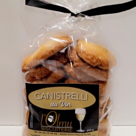 CANISTRELLI AU VIN 250 GR