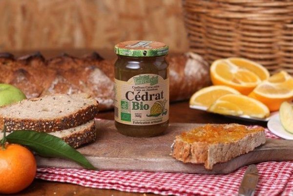 CONFITURE CORSE AU CÉDRAT BIO VINCENSINI