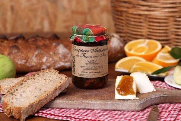 CONFITURE CORSE DE FIGUES ET NOIX GUIDICI