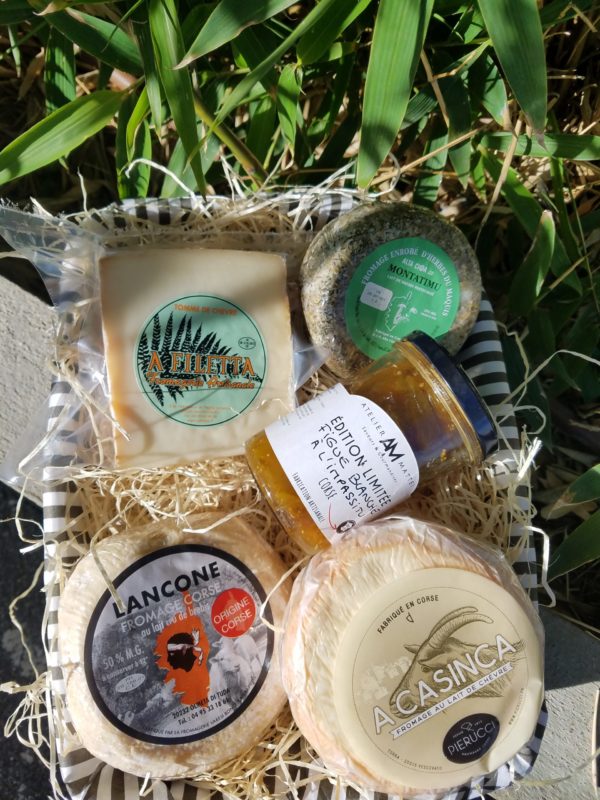 PANIER DE FROMAGES CORSES