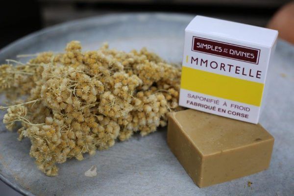 SAVON SURGRAS A L'HUILE D'IMMORTELLE 100 gr