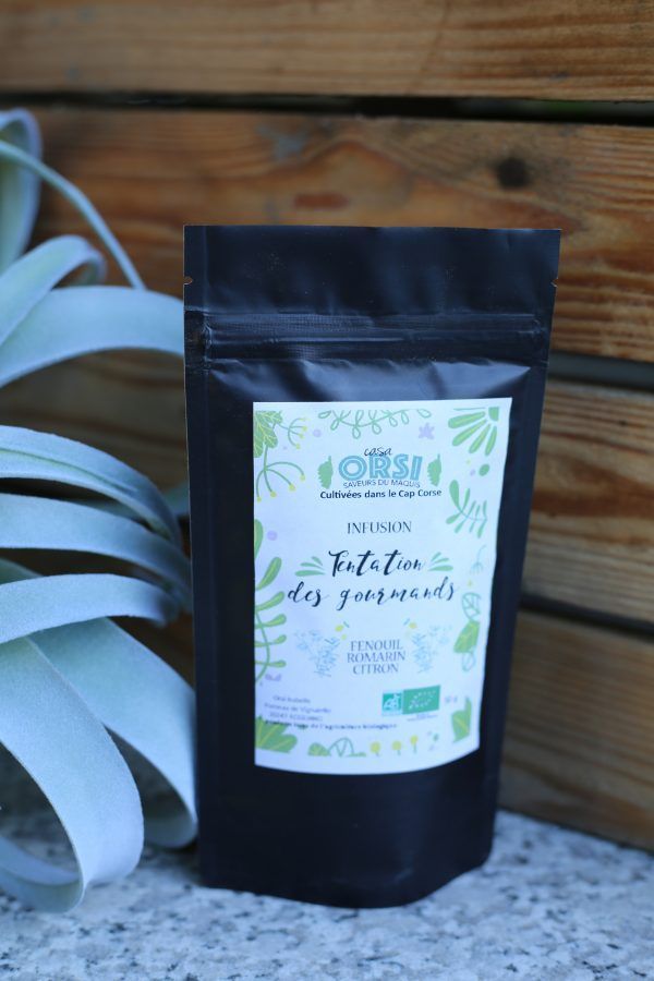 INFUSION TENTATION DES GOURMANDS
