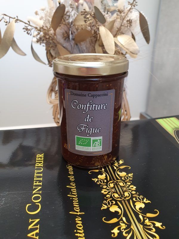 CONFITURE DE FIGUE BIO CAPPACCINI-corse