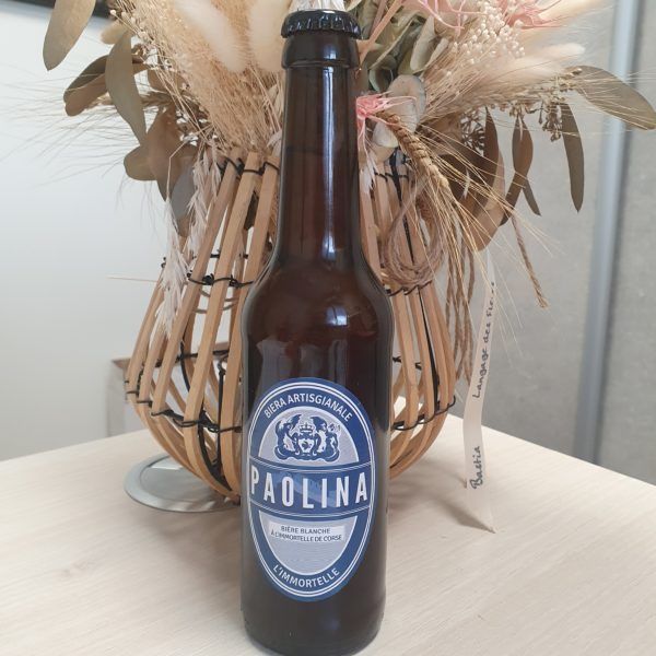 BIÈRE PAOLINA à L'IMMORTELLE-corse