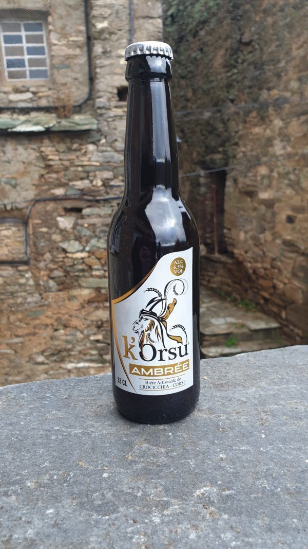 BIERE AMBREE KORSU-corse