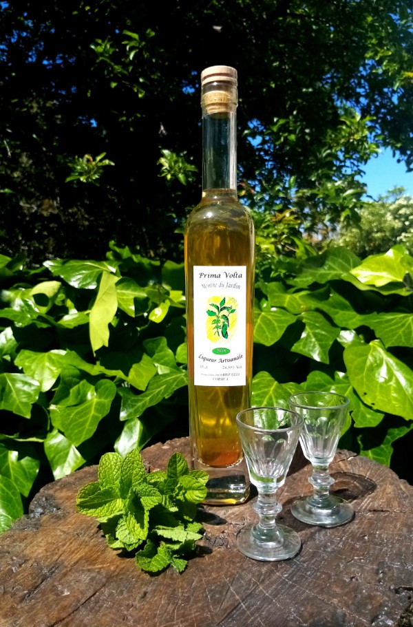 LIQUEUR DE MENTHE DU JARDIN 2018-24.30%-corse