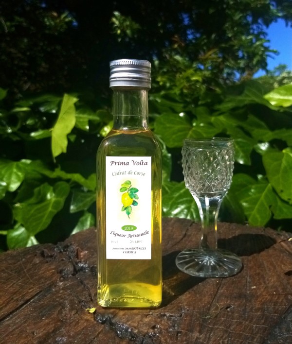 LIQUEUR DE CEDRAT DE CORSE 2019 -26.10 %-corse