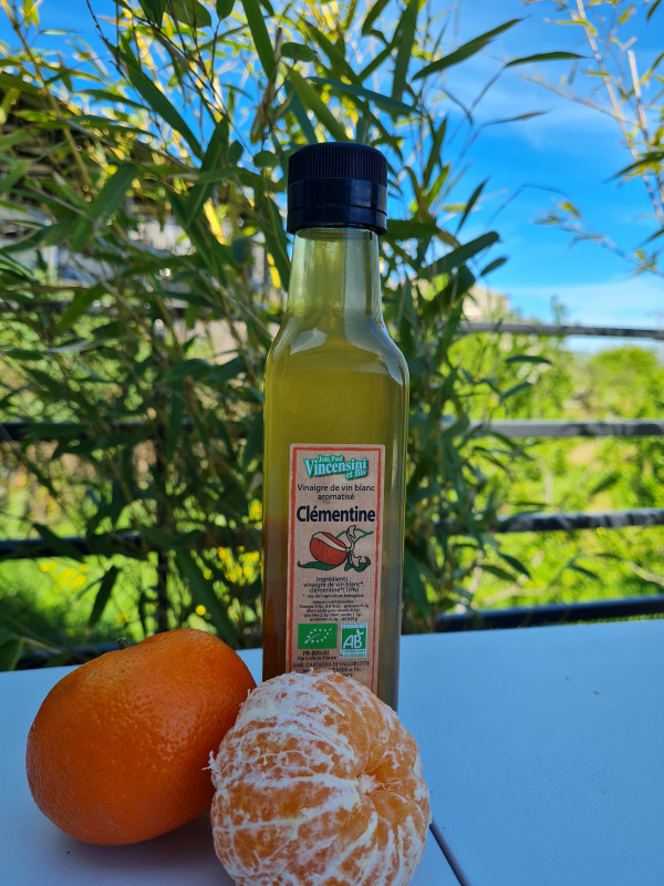 VINAIGRE DE VIN BLANC CLEMENTINE