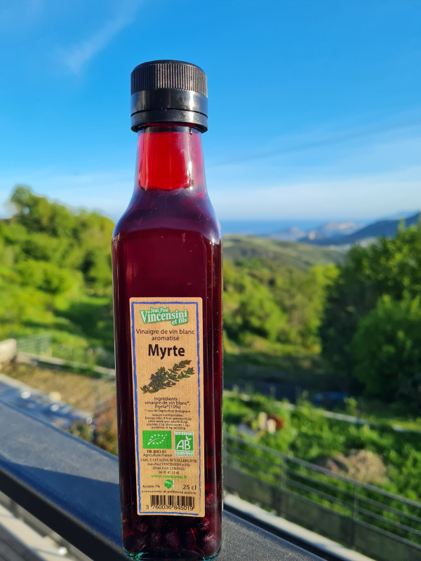 VINAIGRE DE VIN BLANC MYRTE-corse