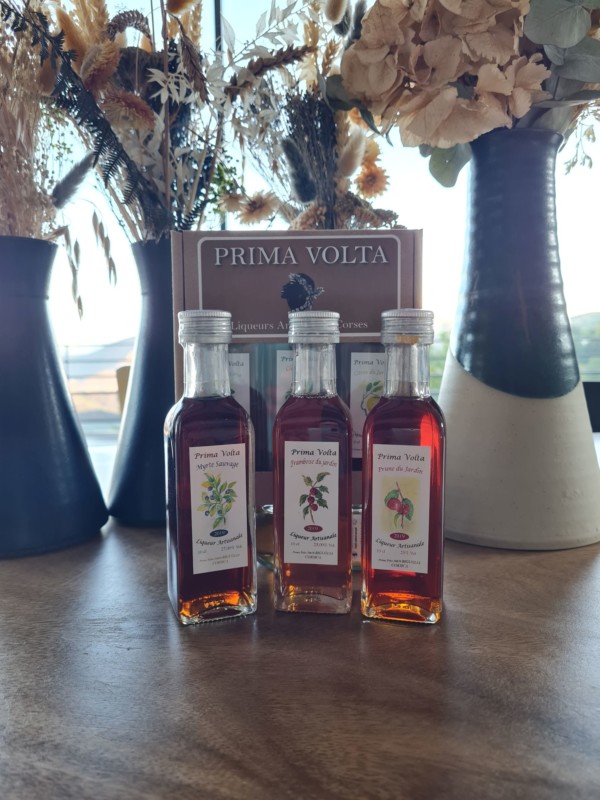 COFFRET 3 LIQUEURS (3x10 cl)-corse