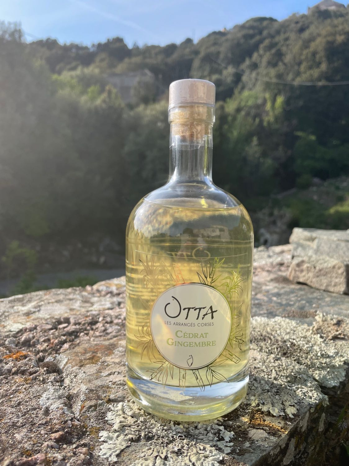 RHUM cédrat infusion gingembre 32 %