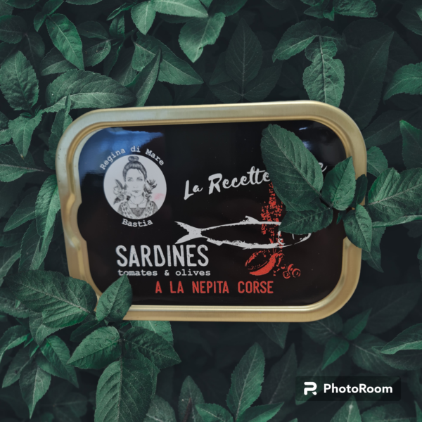 SARDINES TOMATES OLIVES A LA NEPITA CORSE
