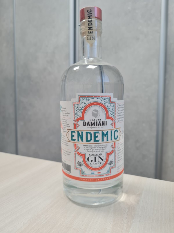 GIN ENDEMIC 43% vol-corse