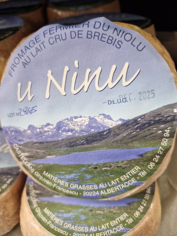 U NINU fromage fermier brebis
