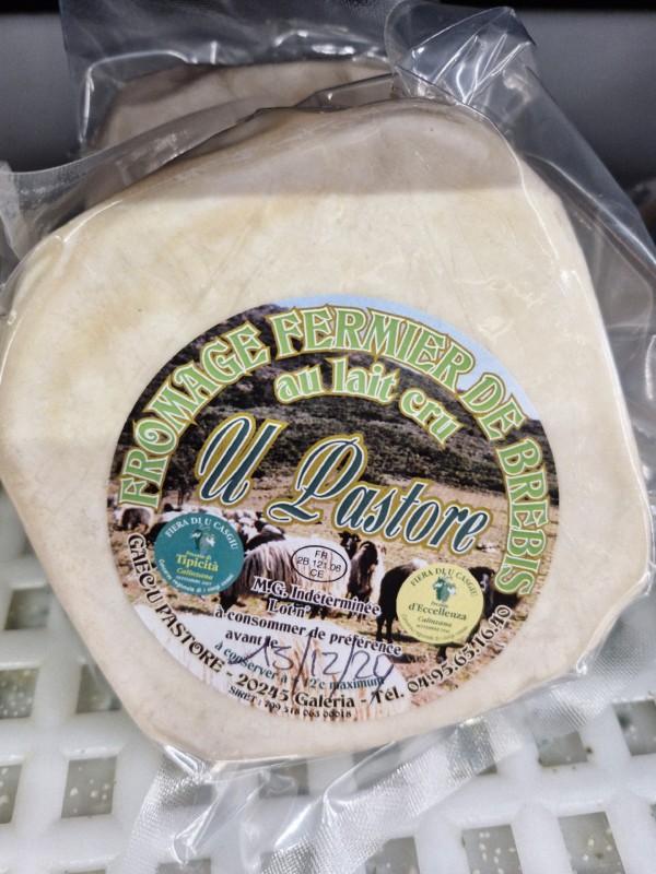 U PASTORE fromage fermier de brebis