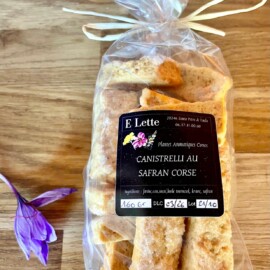 CANISTRELLI AU SAFRAN CORSE 150 GR