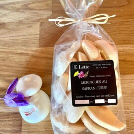 MERINGUES AU SAFRAN CORSE 50 GR