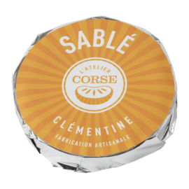 sablé fourré a la crème de clémentine