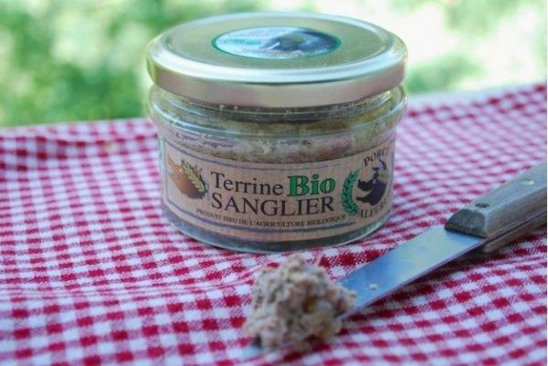 TERRINE BIO SANGLIER-corse